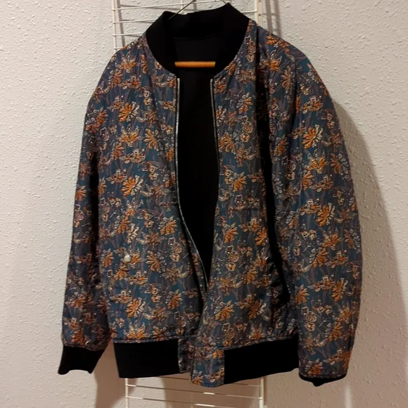 Oiled Nappa Staple Bomber セオリー Oiled Nappa Staple Bomber セオリー Theory ジップアップ